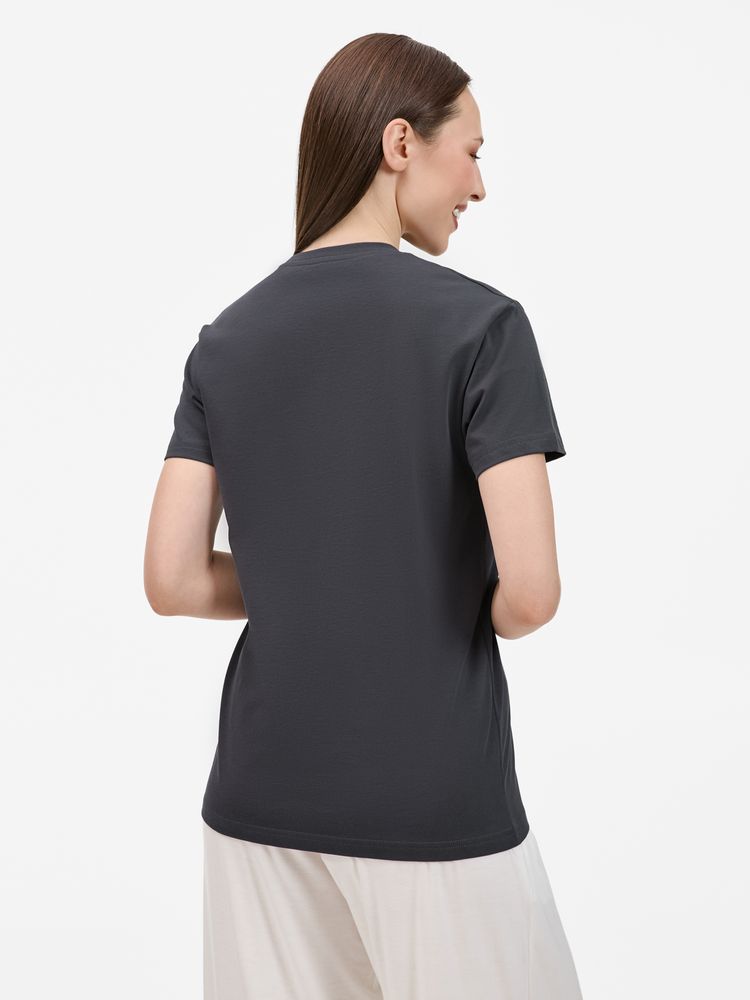 Футболка унисекс T-Bolka 200, темно-серая (графит), размер XL