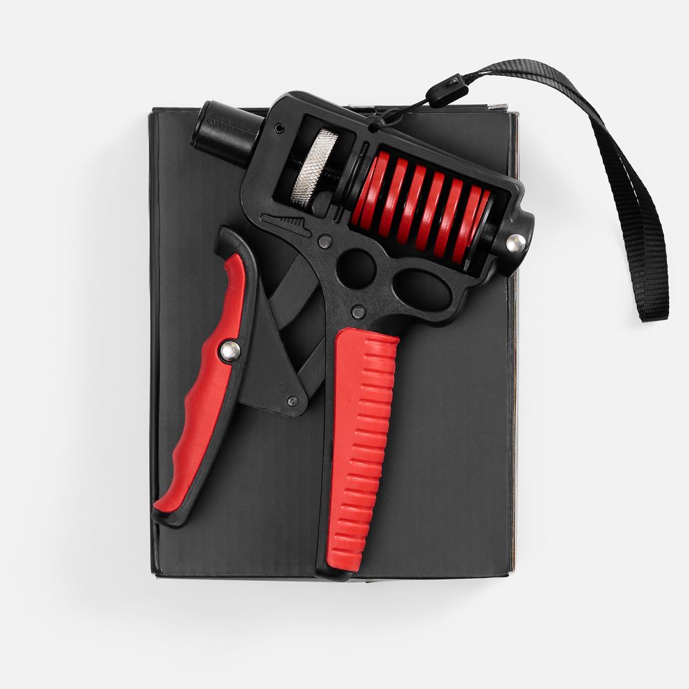 Эспандер кистевой пружинный Motive Power — пример нанесения логотипа () | Print Logo