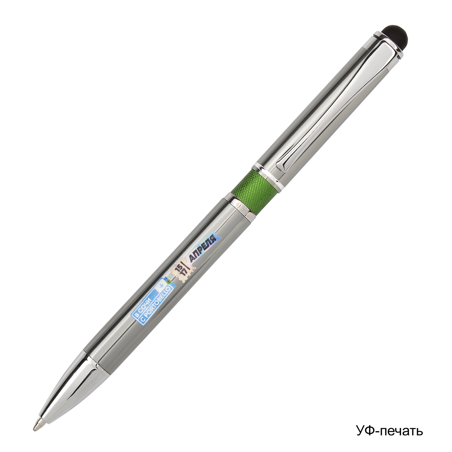 Шариковая ручка iP, черная фото на сайте Print Logo.