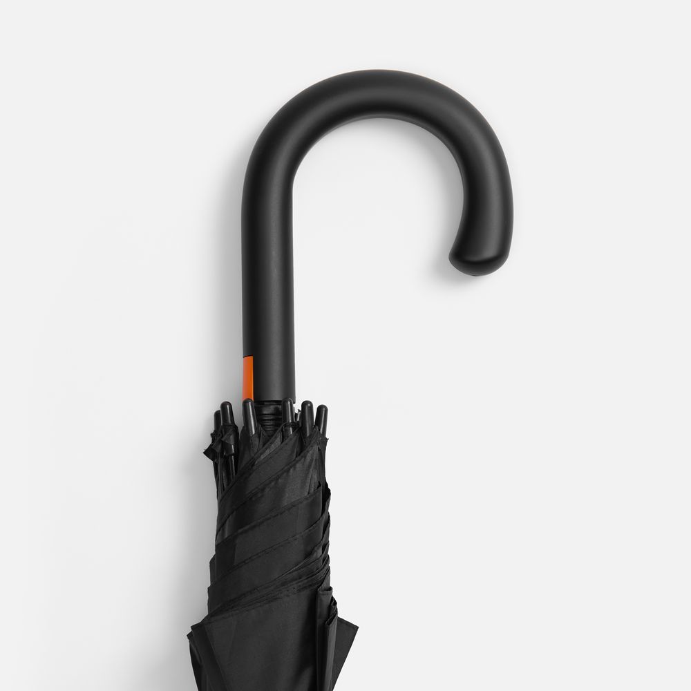 Зонт-трость Hidecolor с цветными спицами фото на сайте Print Logo.