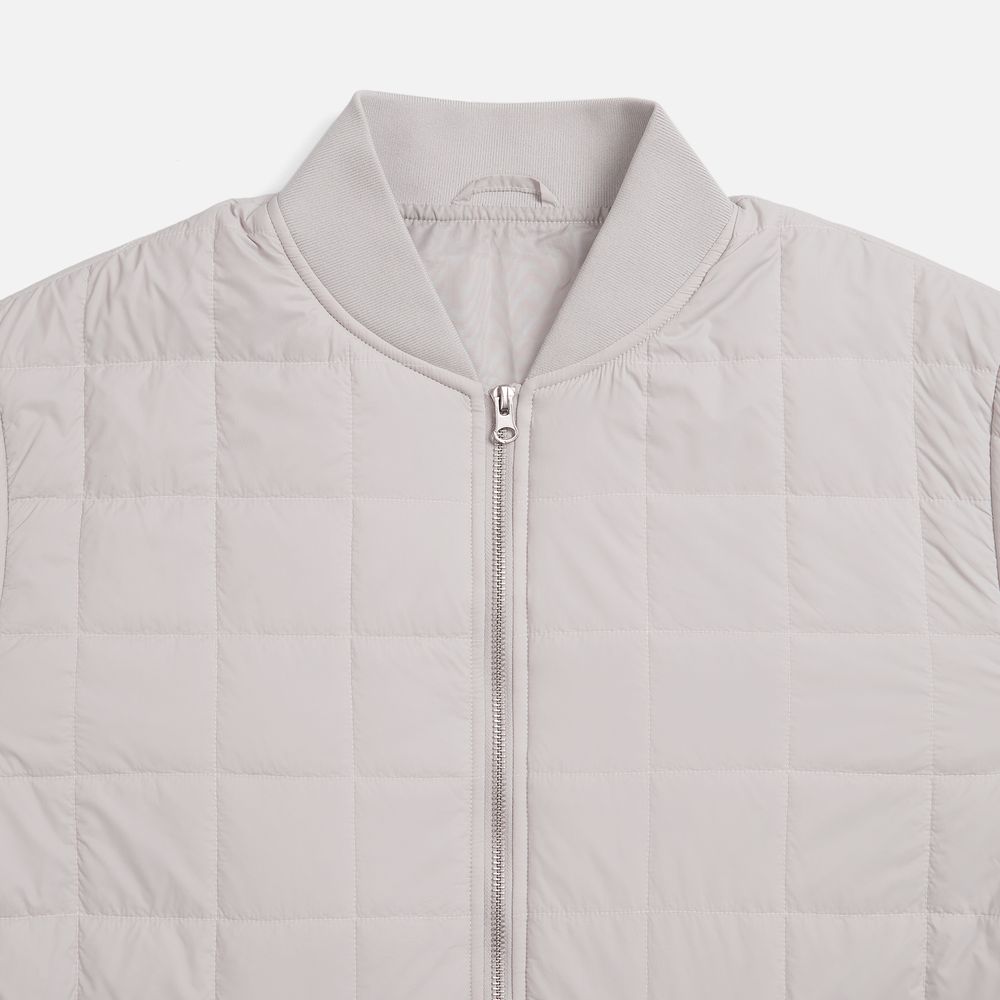 Куртка унисекс Warmbridge, светло-серая, размер XXL