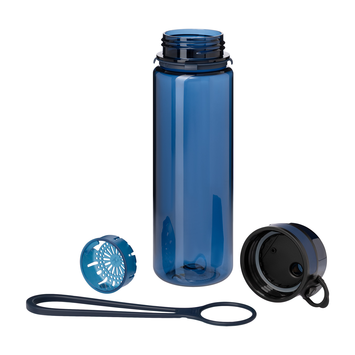 Бутылка для воды Комо (Como), синяя