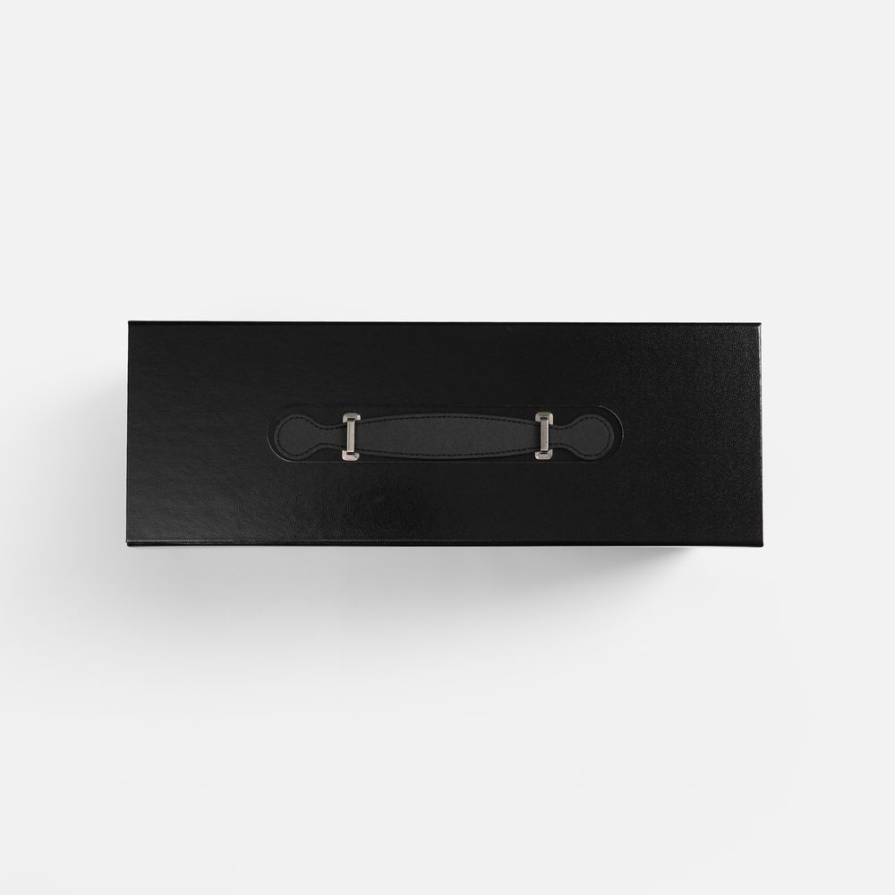 Коробка складная Holdfold, M — пример нанесения логотипа () | Print Logo