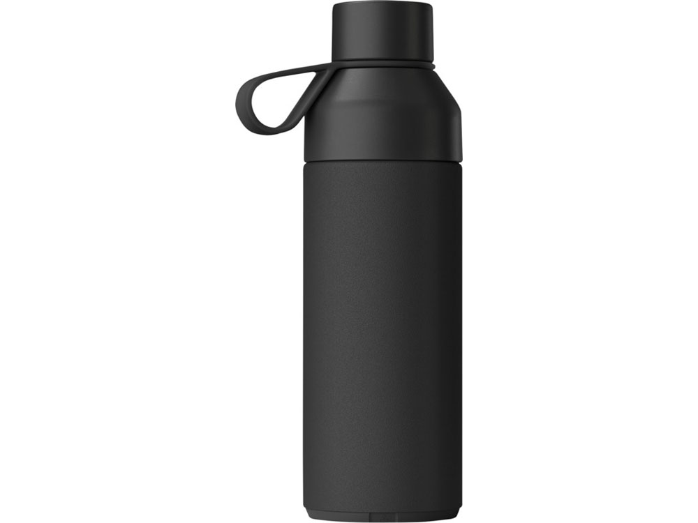 Бутылка для воды Ocean Bottle объемом 500 мл с вакуумной изоляцией, черный