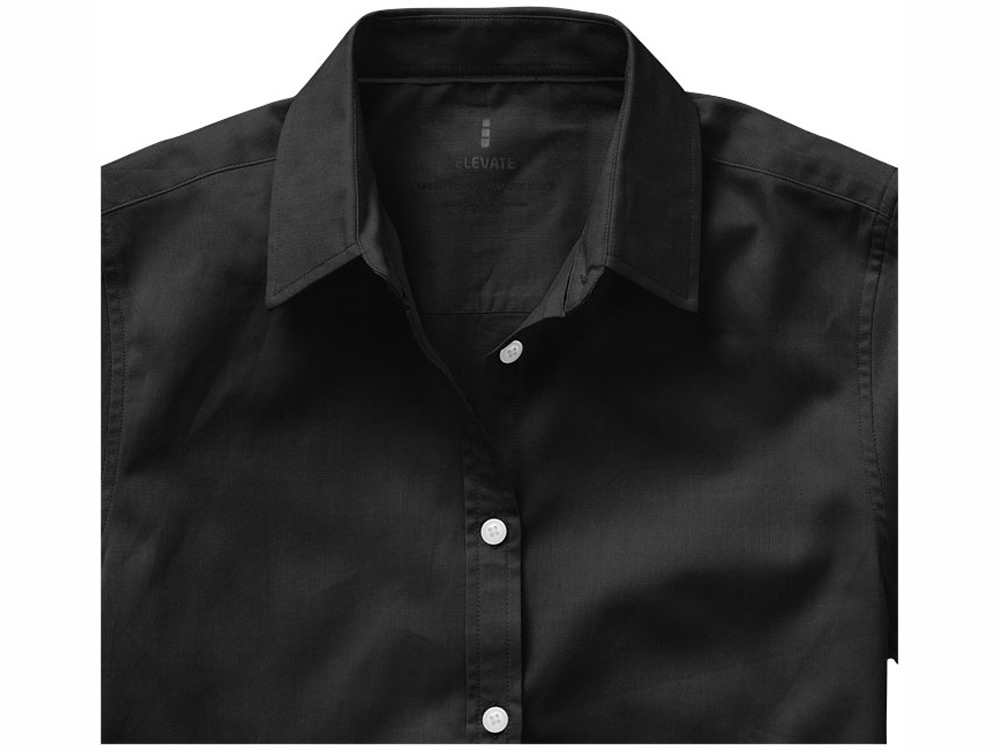 Рубашка Manitoba женская с коротким рукавом, черный