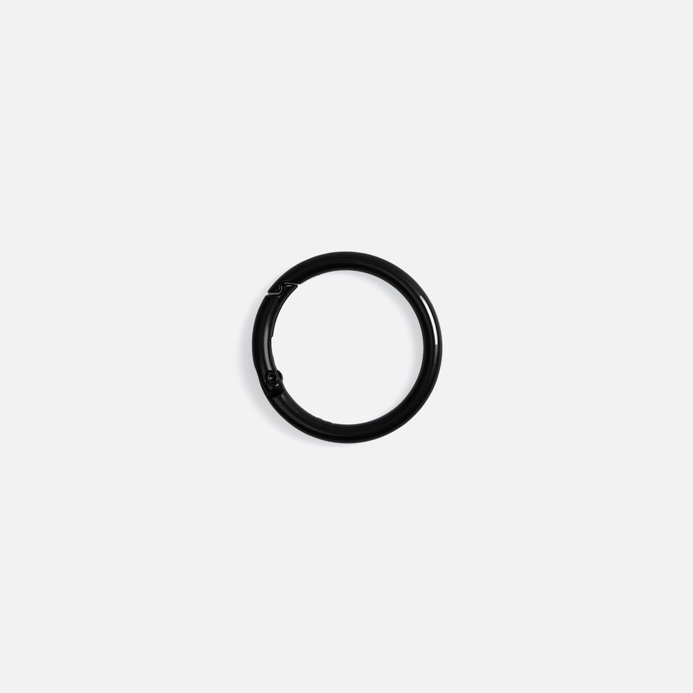 Карабин-кольцо Claus, L с логотипом  | Print Logo