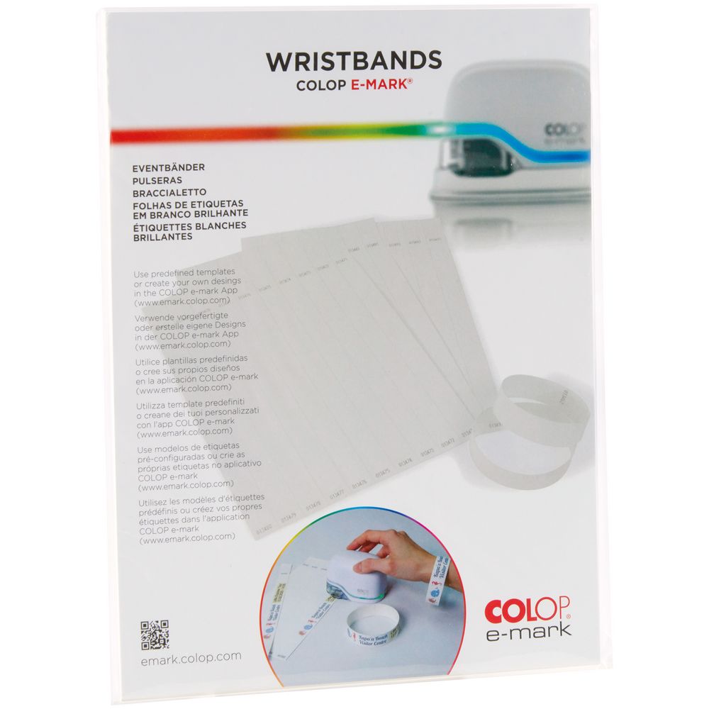Набор браслетов Colop E-mark фото на сайте Print Logo.