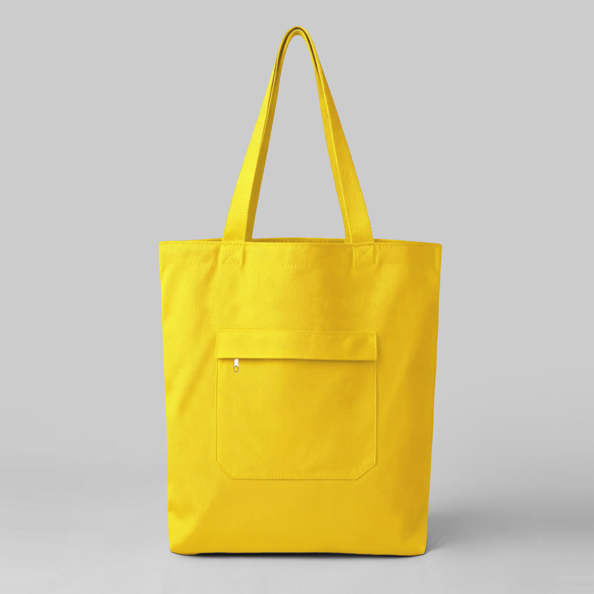 Сумка на молнии Zipper из хлопка 280 г/м2 с логотипом  | Print Logo