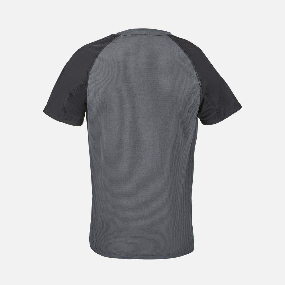 Футболка спортивная женская Vortex Women, черная с темно-серым, размер L