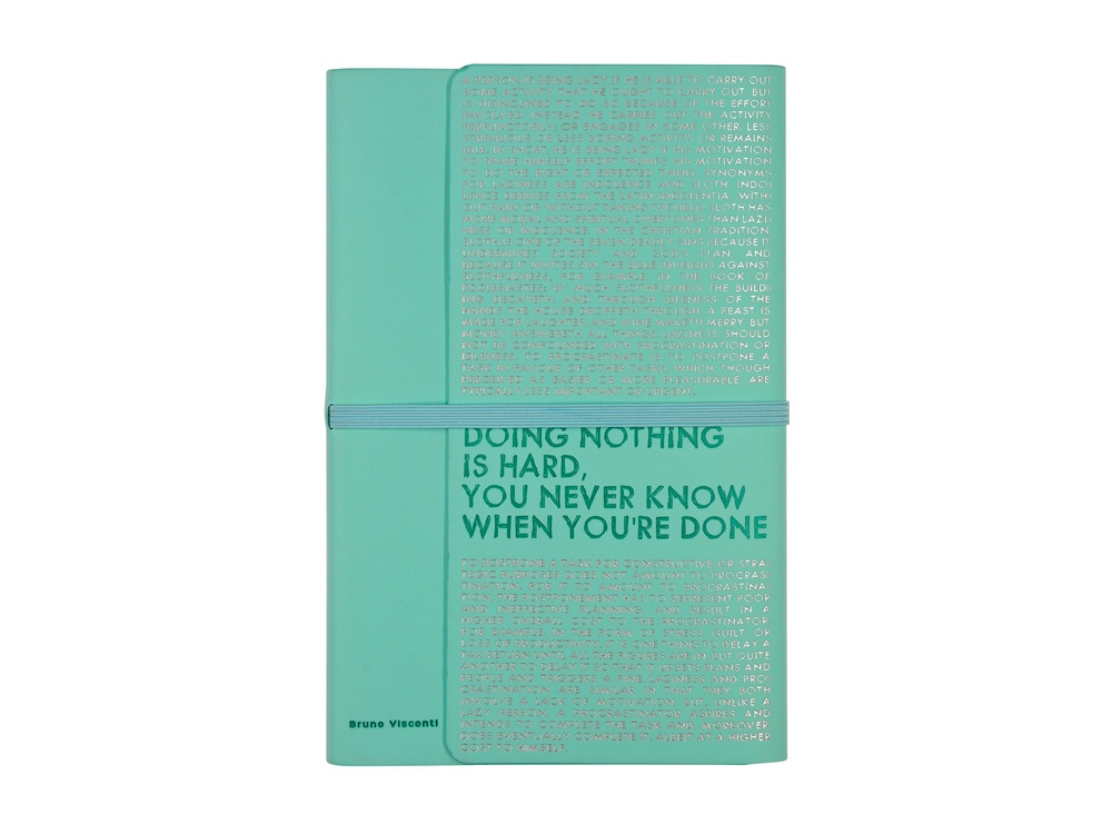 Ежедневник недатированный А5 Bilbao, зефирный мятный (Р)