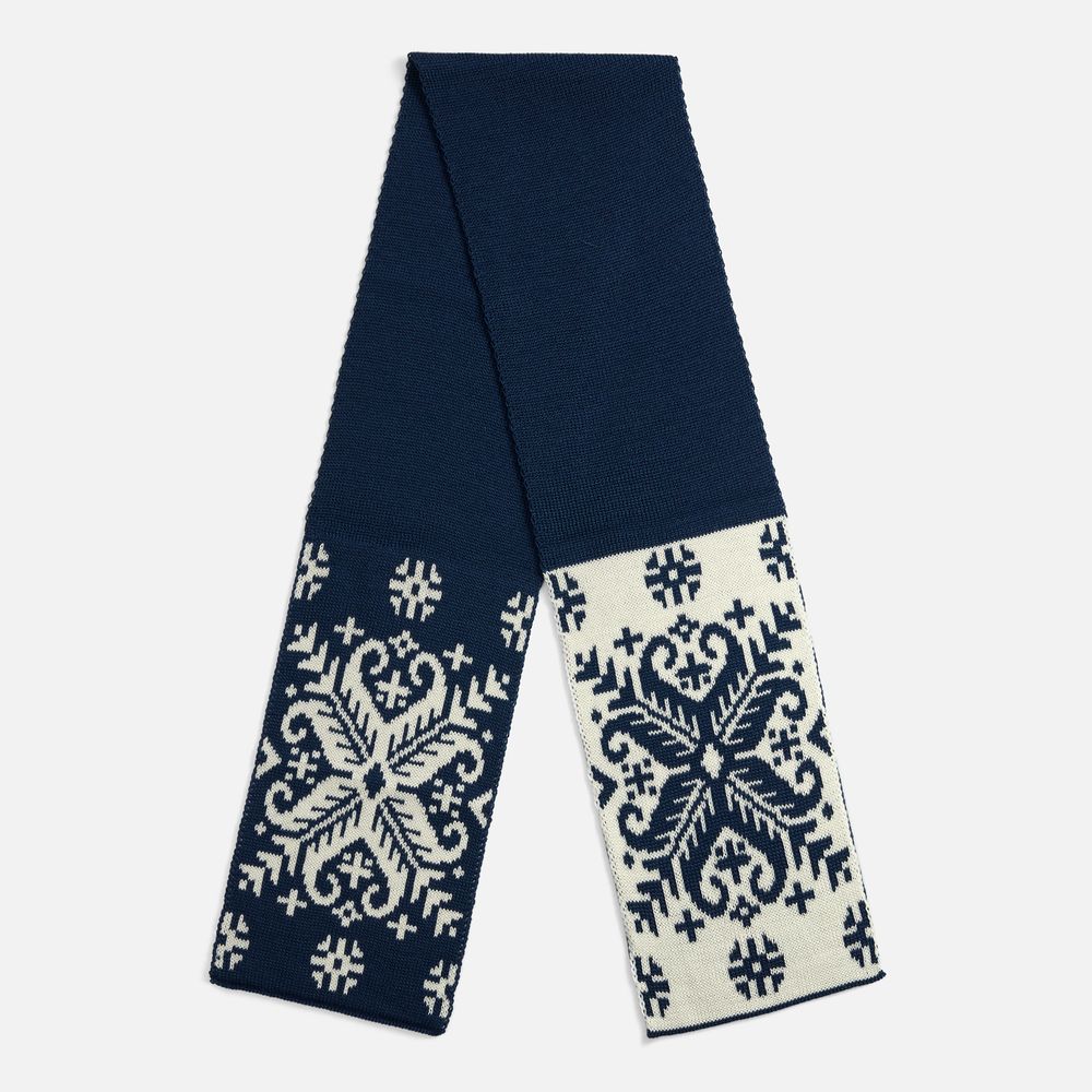 Шарф Wintertude M с логотипом teplo | Print Logo