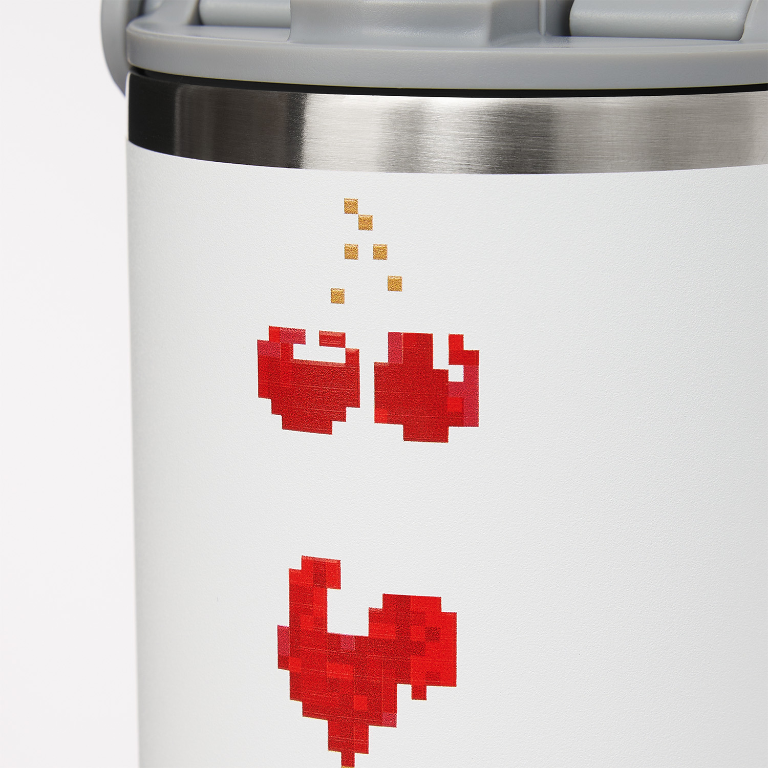 Термокружка вакуумная Монтана, белая