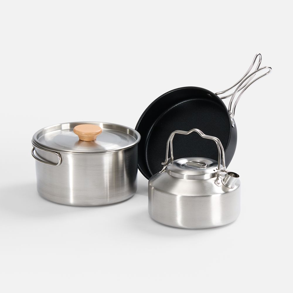 Набор туристической посуды Stackado фото на сайте  Print Logo.