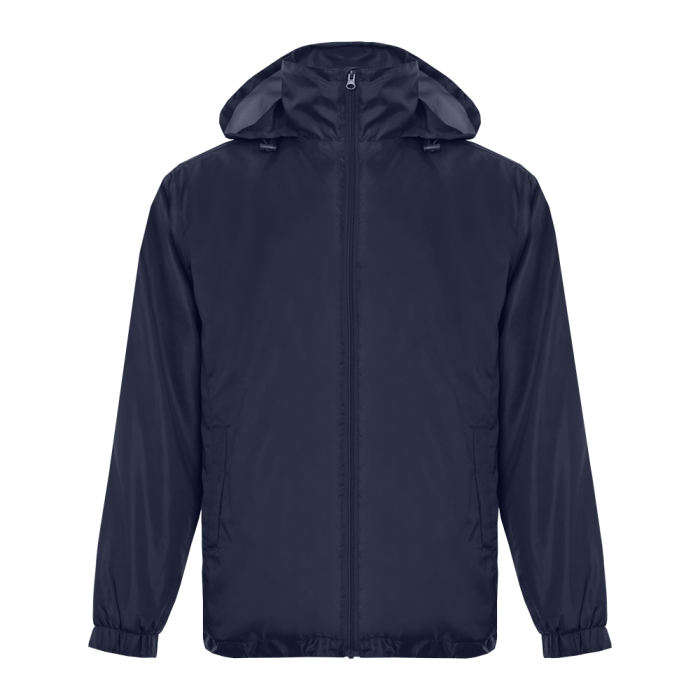 Ветровка утепленная унисекс STAN, 60, дюспо 210T, Тёмно-синий,  (46)  (56/XXXL)