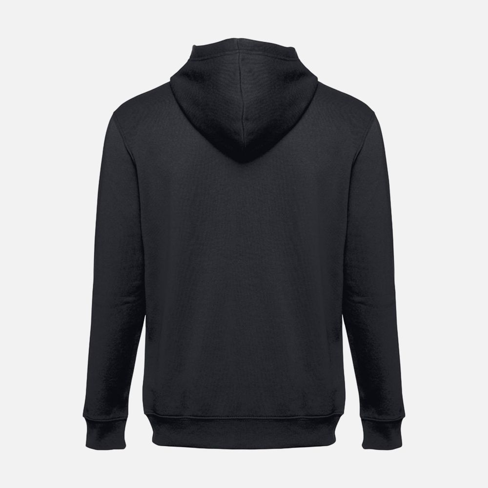 Толстовка мужская на молнии с капюшоном Amsterdam, черная, размер L