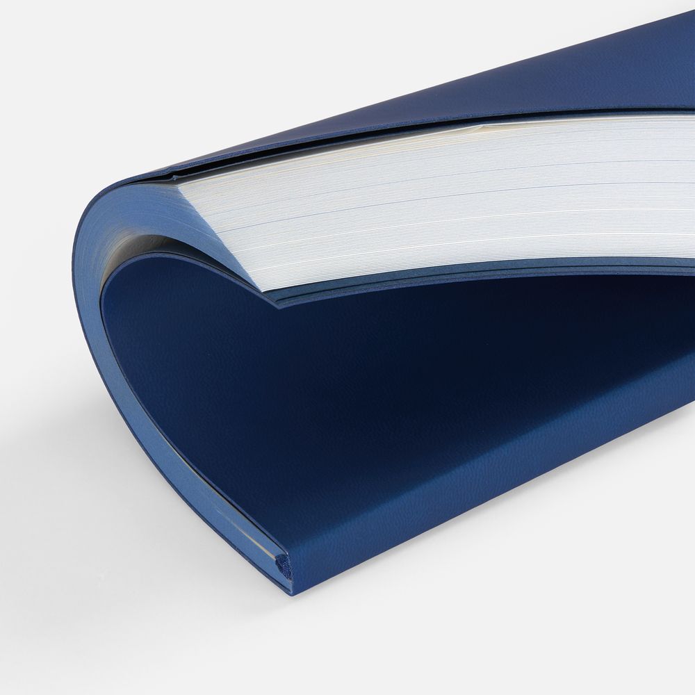 Ежедневник Flat, недатированный, синий