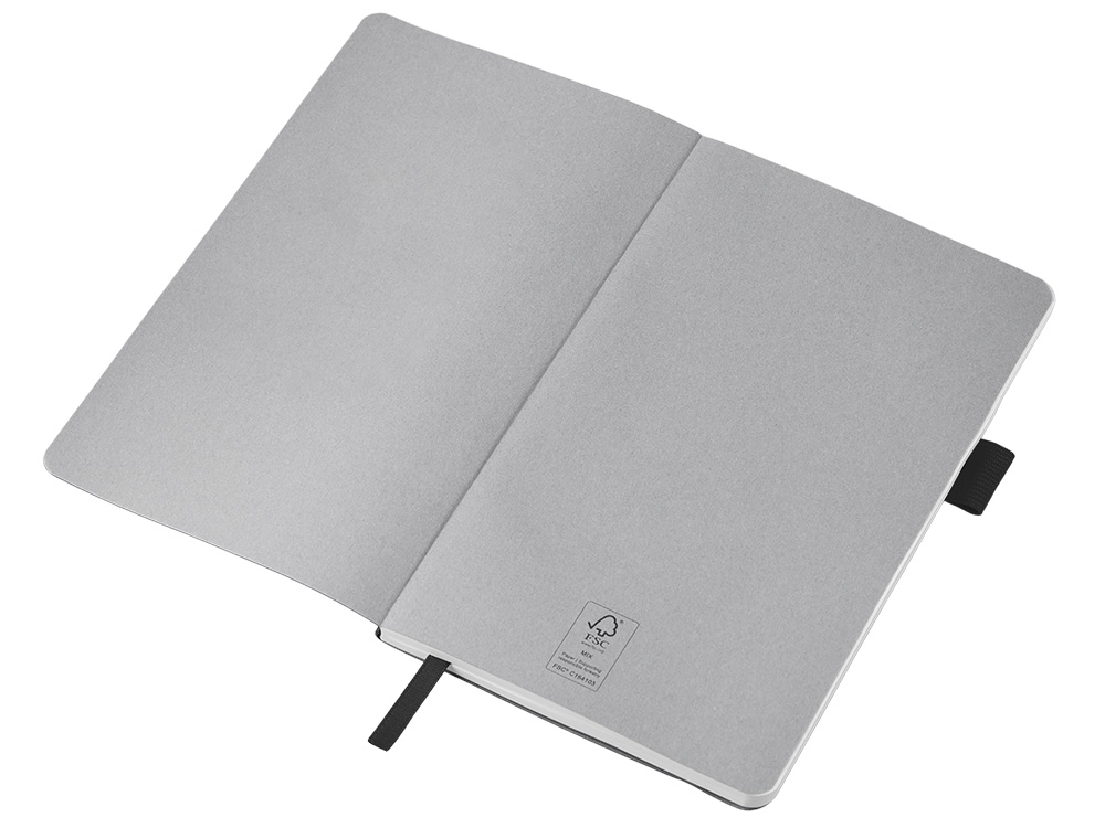 Блокнот Vision Trend А5 в гибкой обложке, черный