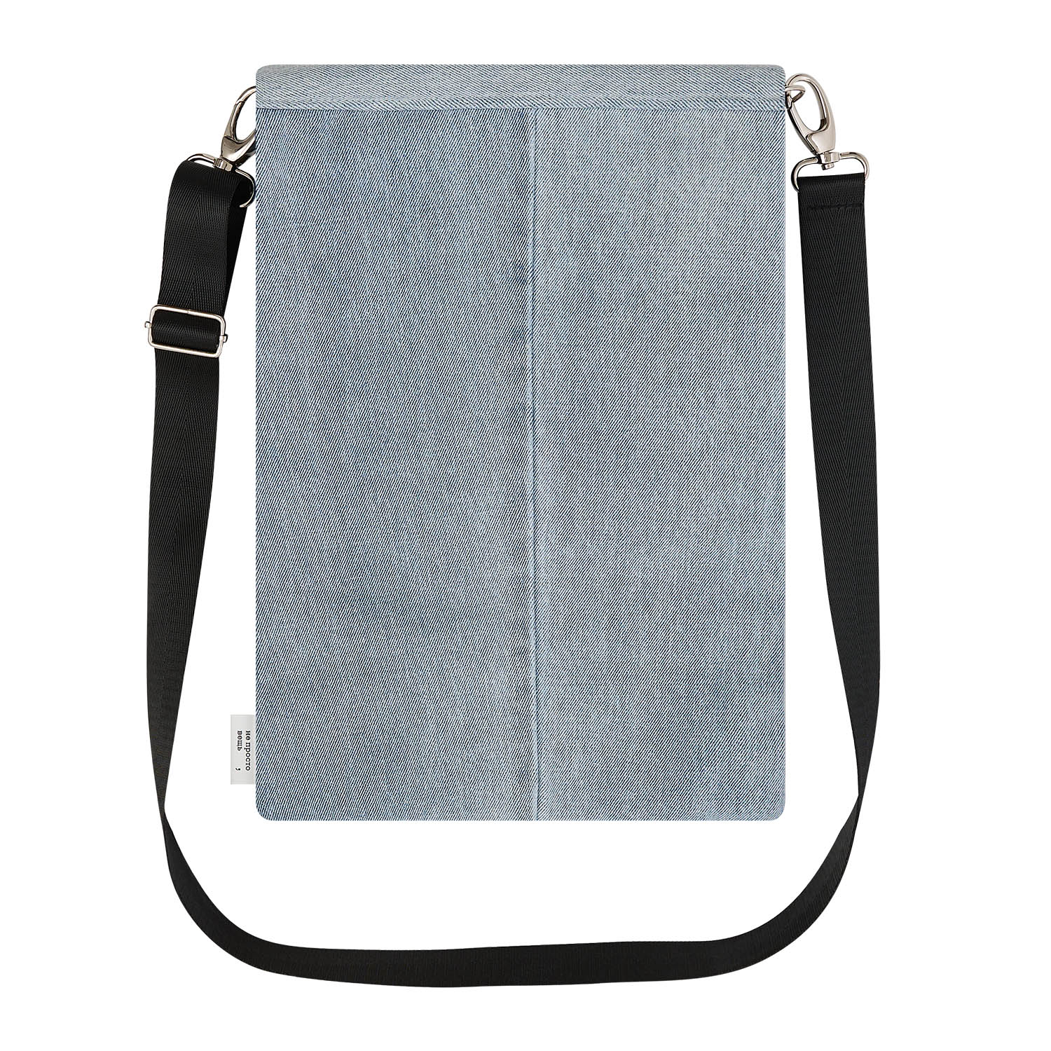 Чехол для ноутбука Portobello x Не просто вещь — пример нанесения логотипа (Portobello Шопперы) | Print Logo