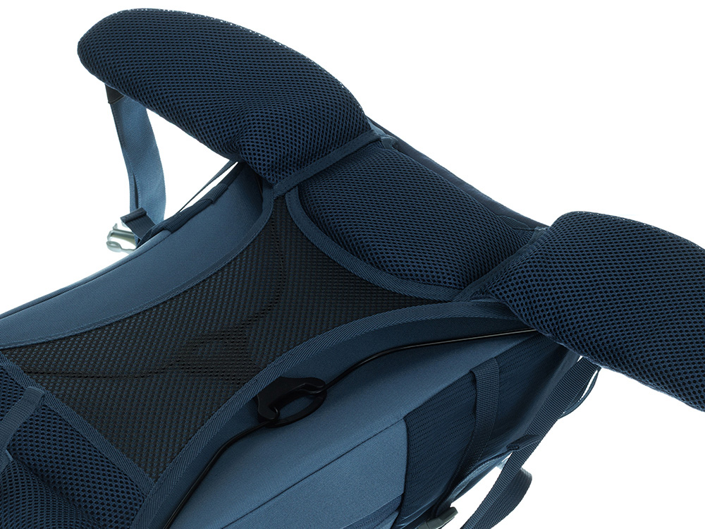 Туристический рюкзак TORBER КЕМПИНГ, синий, полиэстер, 31 х 51 х 14 см