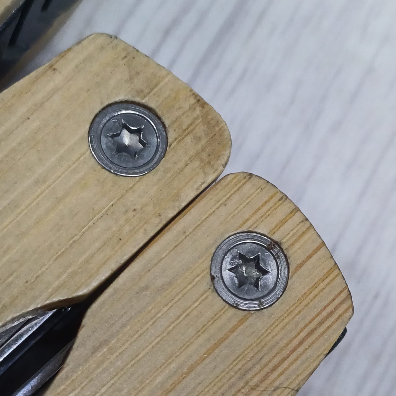 Мультитул-пассатижи, бамбук