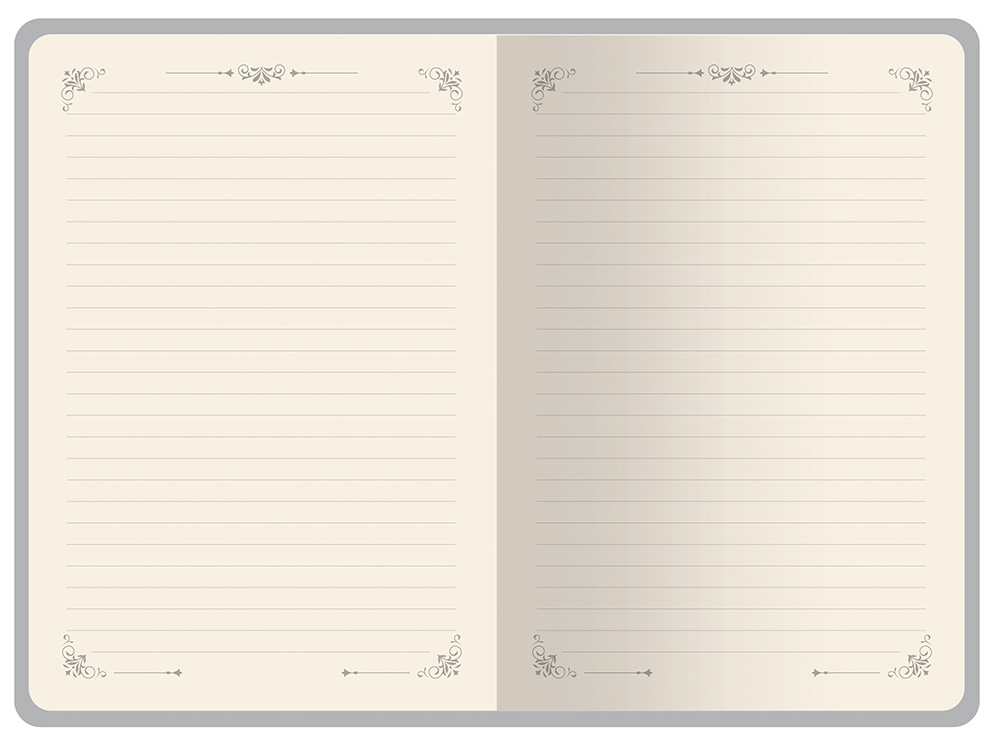 Ежедневник недатированный А5 Royal, синий с бронзовым срезом