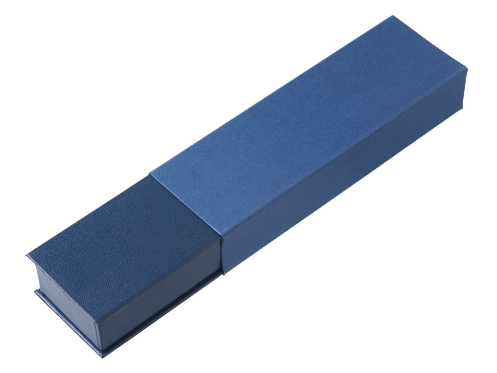 Подарочный набор из 2-х ручек Black Lama soft-touch, темно-синий