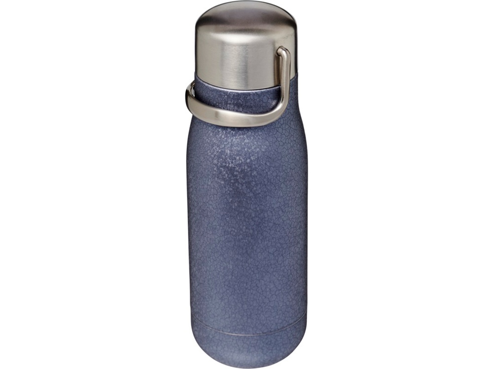 Спортивная бутылка Yuki объемом 350 мл с медной вакуумной изоляцией, серый