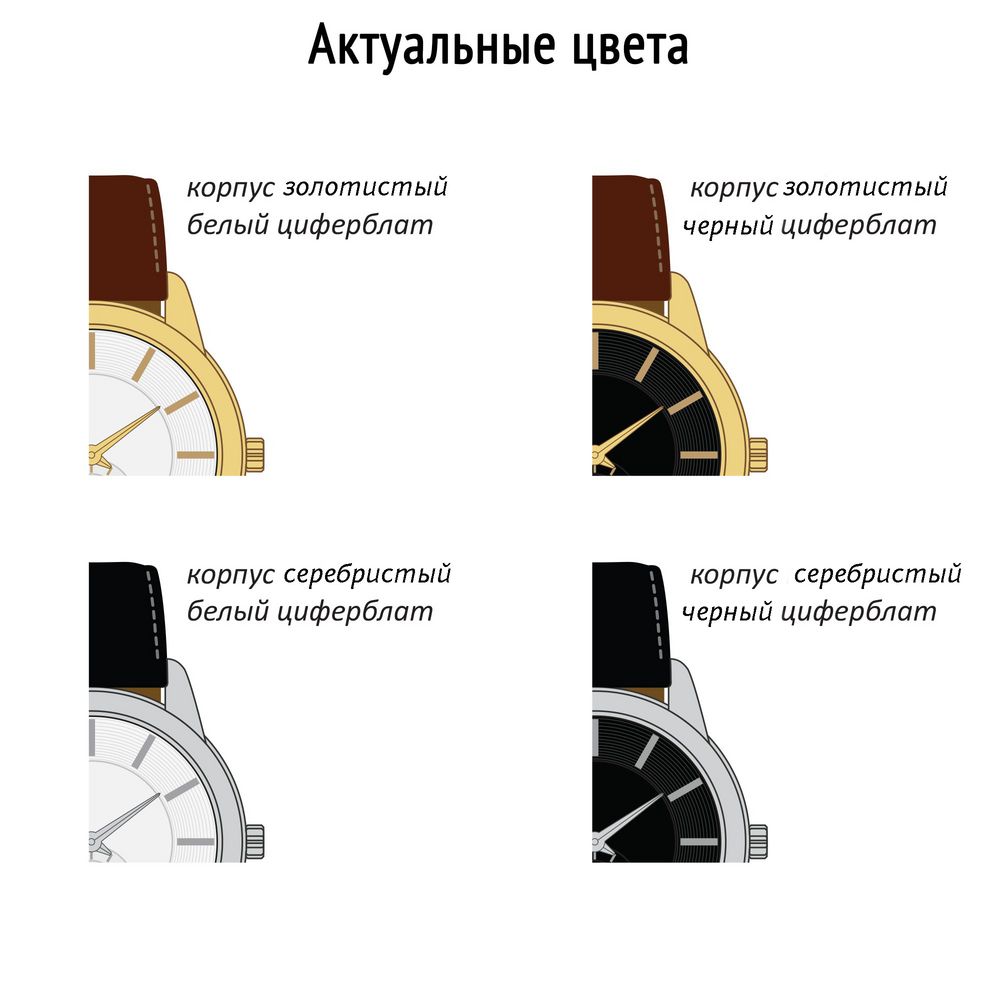 Часы наручные Zeit Premium на заказ фото на сайте Print Logo.