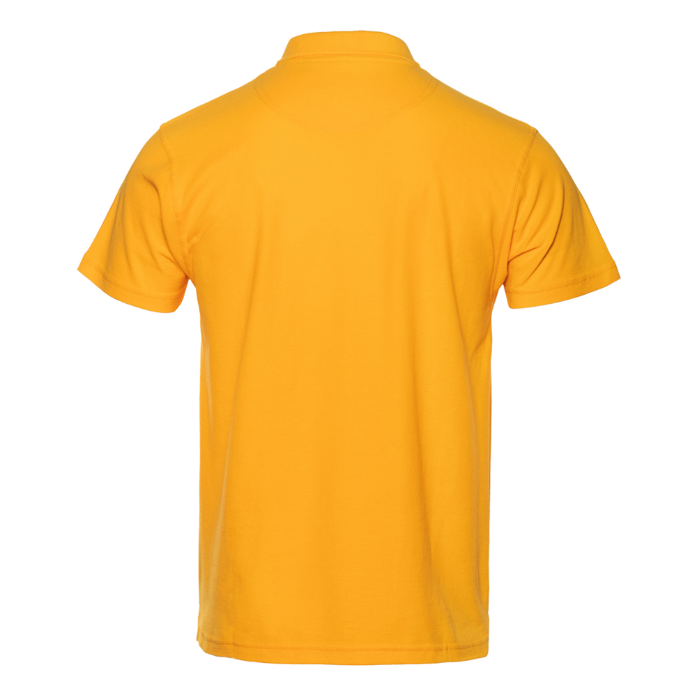 Рубашка поло мужская STAN хлопок/полиэстер 185, 104, Жёлтый (12) (44/XS)