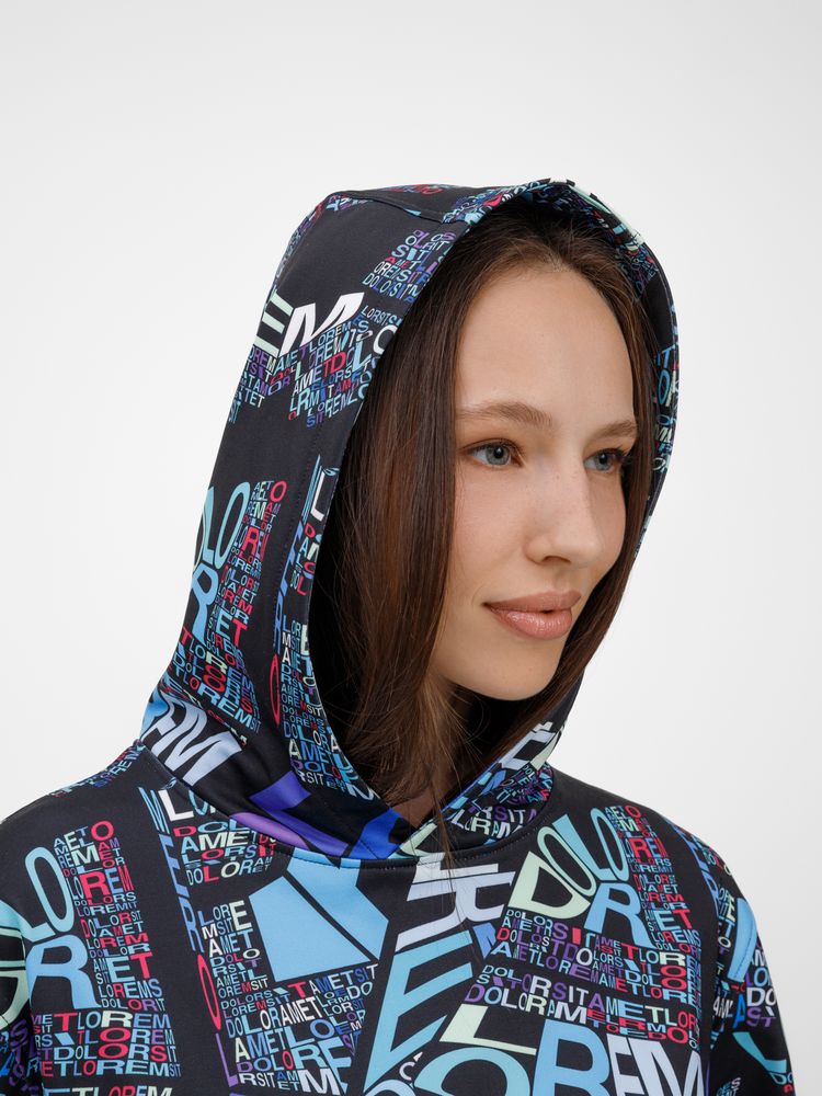 Худи унисекс Morfiss с полной запечаткой на заказ, размер XL/XXL