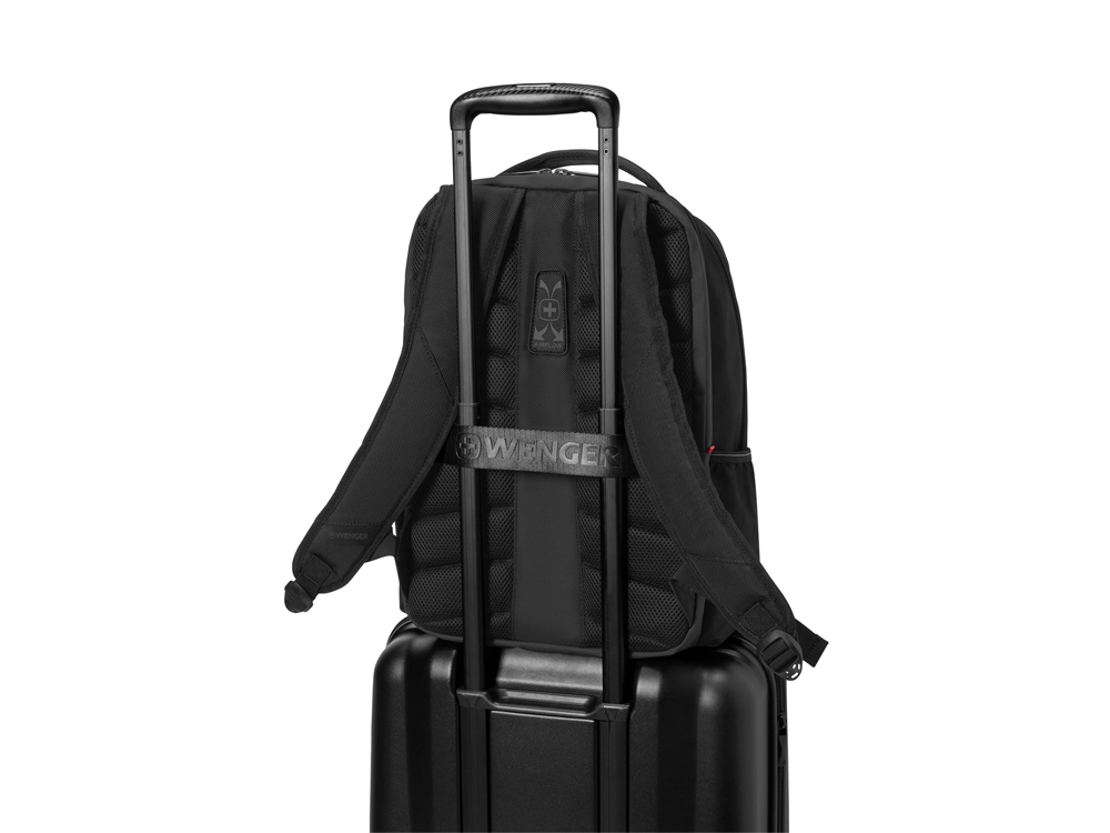 Рюкзак WENGER XE Resist 16, черный, переработанный ПЭТ/Полиэстер, 30х20х44 см, 23 л.