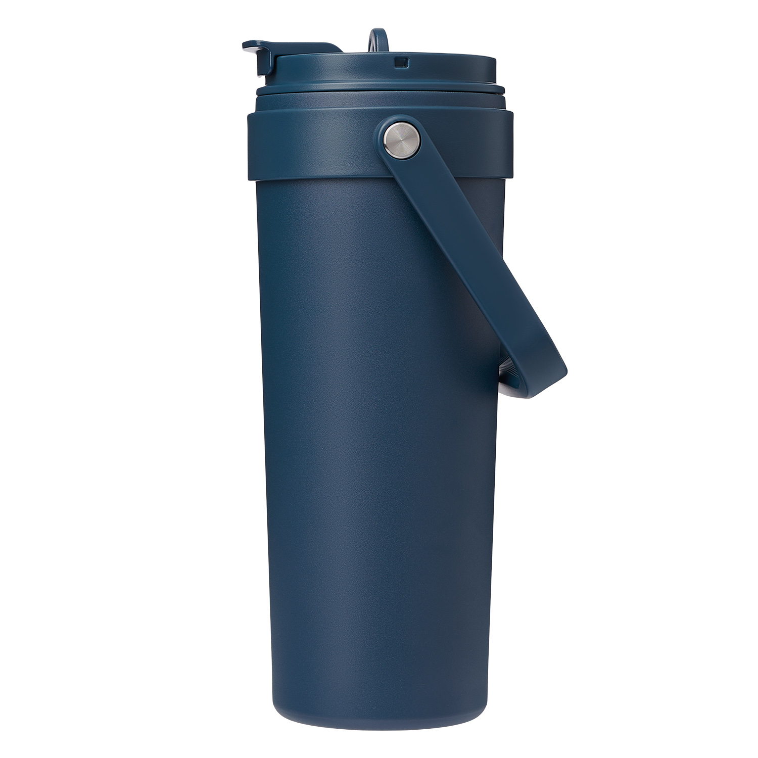 Термокружка вакуумная Solo, белая — пример нанесения логотипа (Portobello Термокружки) | Print Logo