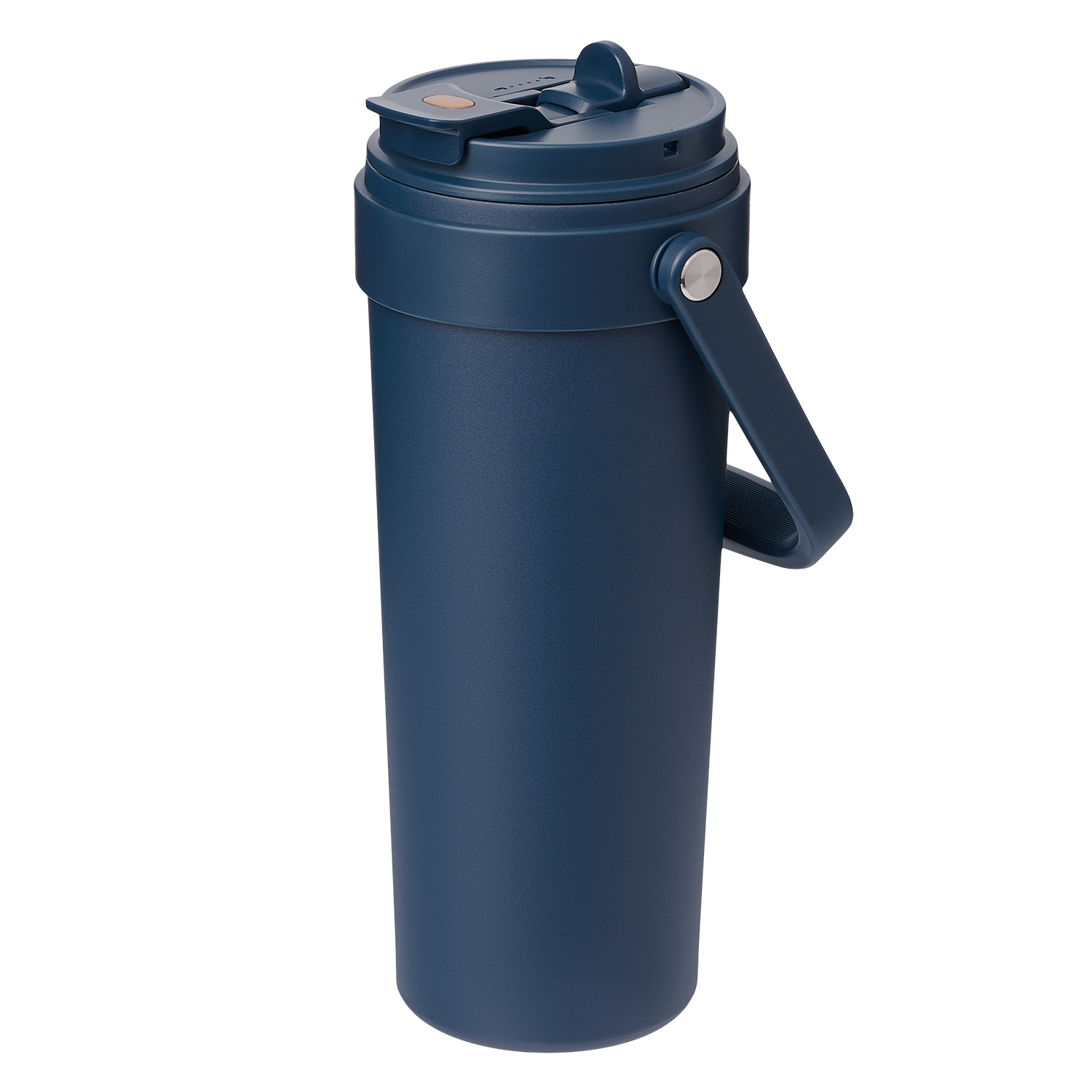 Термокружка вакуумная Solo, белая — пример нанесения логотипа (Portobello Термокружки) | Print Logo