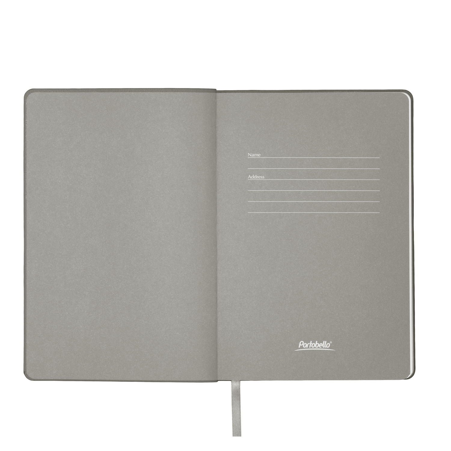 Ежедневник Латте софт-тач (Latte soft touch) недатированный, серый