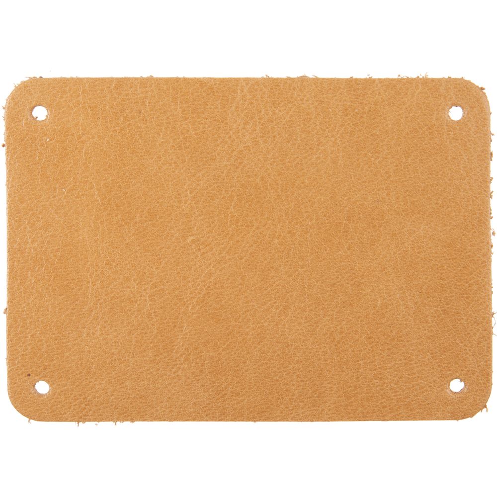 Лейбл кожаный Beta, XL с логотипом сделано в России | Print Logo