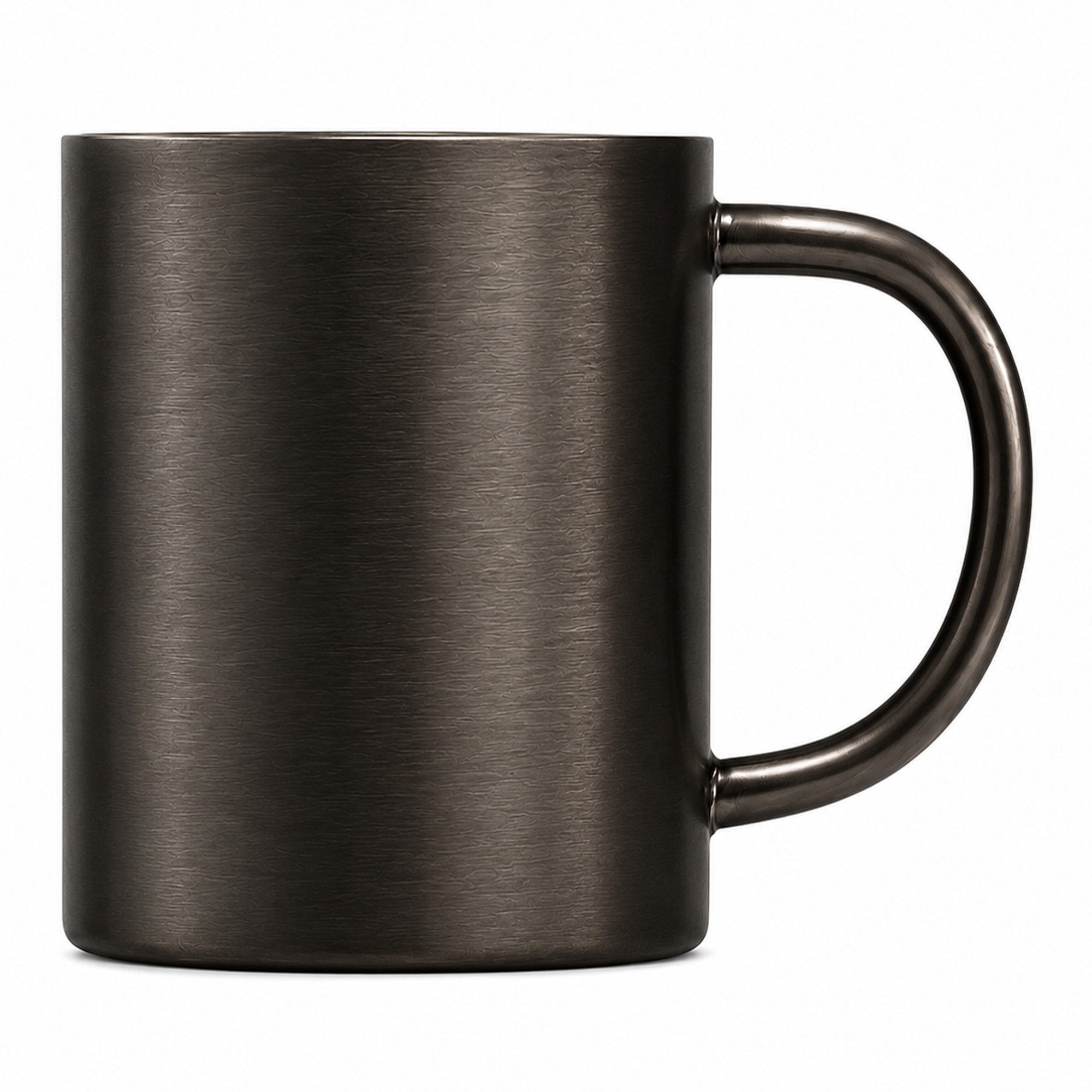 Стальная кружка с двойными стенками Altai, gun metal