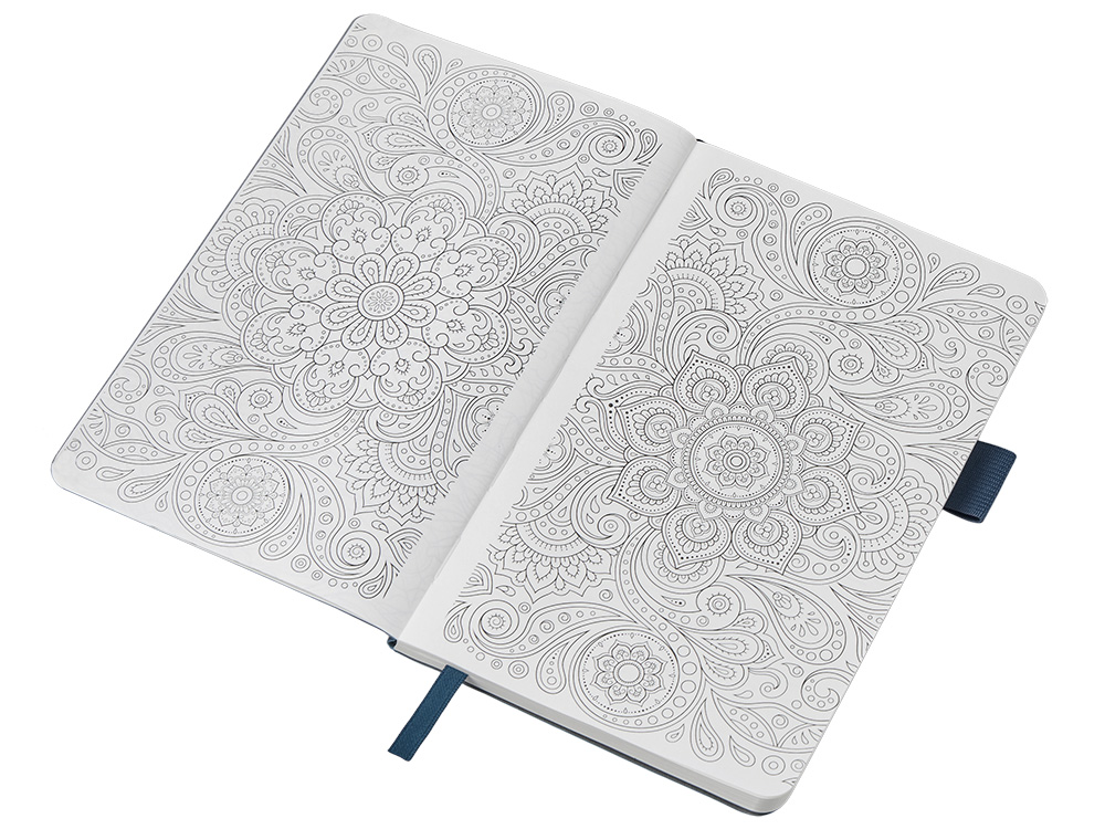 Блокнот Vision Trend А5 в гибкой обложке, синий