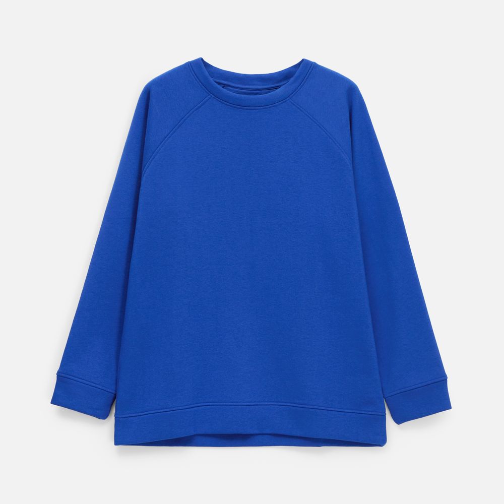 Свитшот унисекс S1, синий, размер M/L