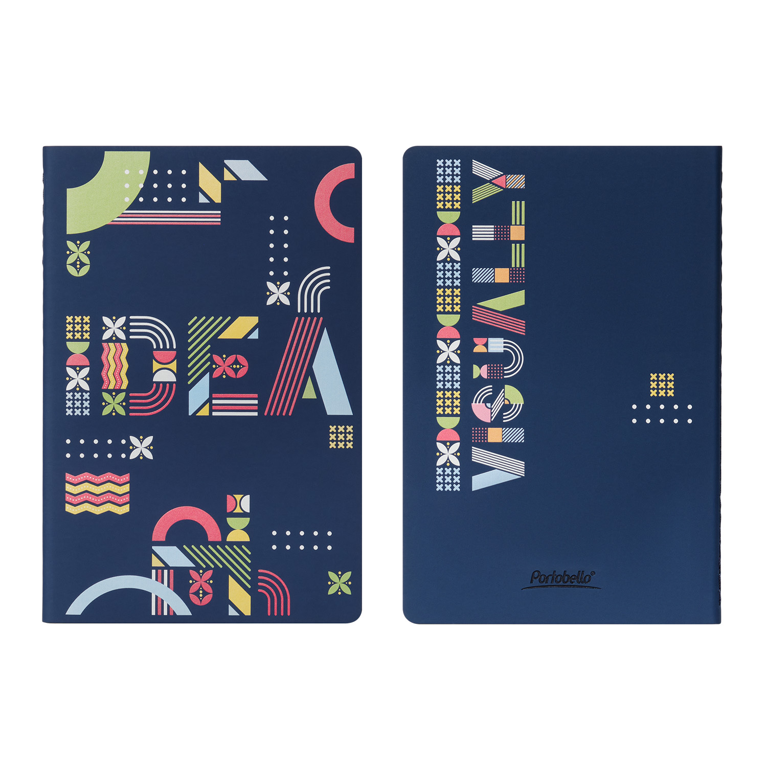 Блокнот Альфа Слим (Alpha slim), синий