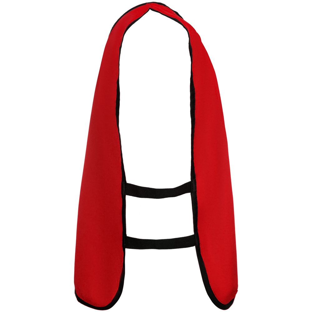 Манишка Outfit, двусторонняя, белая с красным, размер S