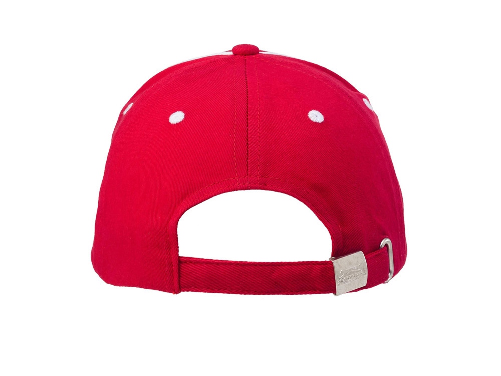 Бейсболка Break 6-ти панельная, красный/белый