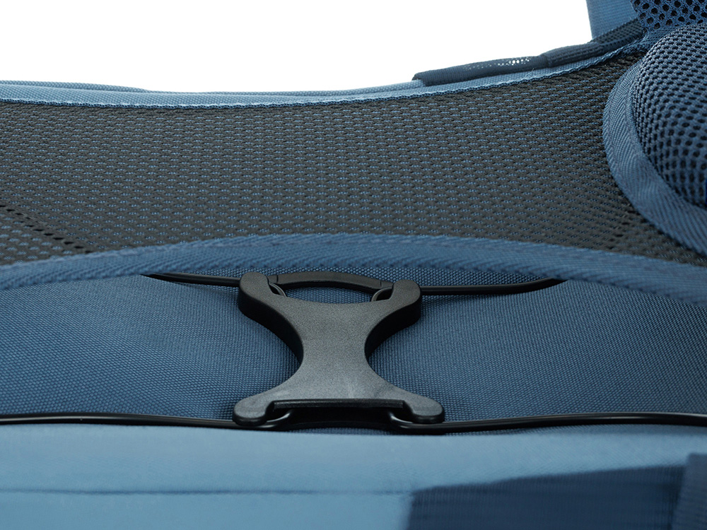 Туристический рюкзак TORBER КЕМПИНГ, синий, полиэстер, 31 х 51 х 14 см