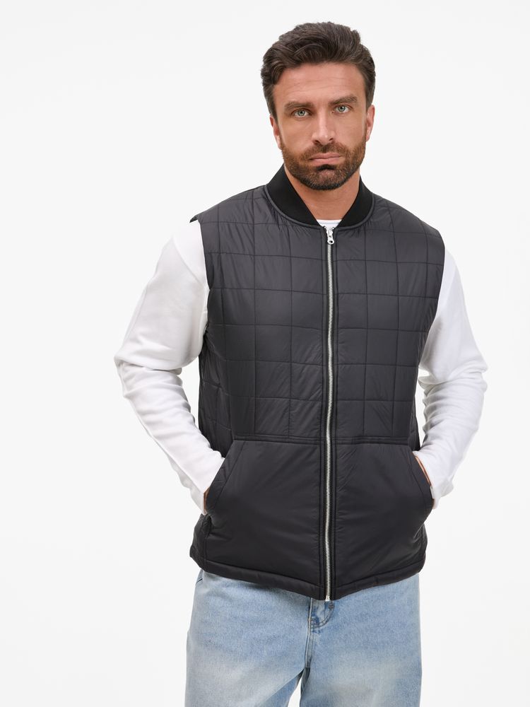 Жилет унисекс Warmbridge, черный, размер S