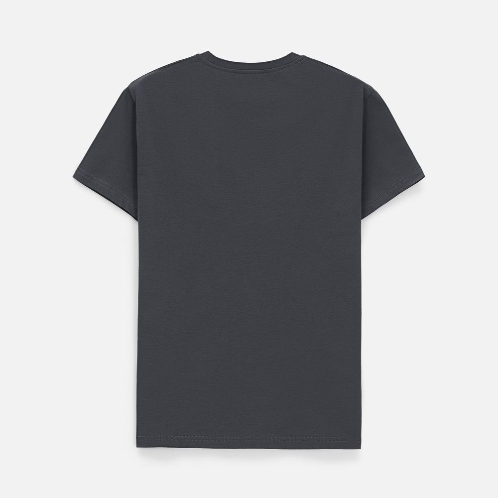 Футболка унисекс T-Bolka 200, темно-серая (графит), размер XL