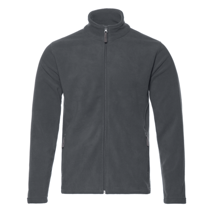 Толстовка унисекс STAN на молнии микрофлис 200, 21, Тёмно-серый,  (100/1)  (52/XL)
