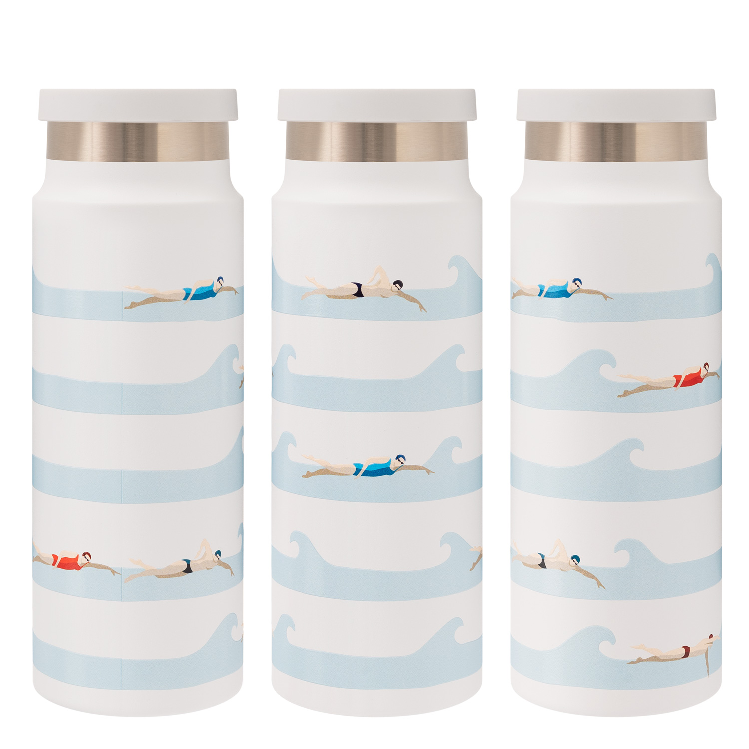 Термобутылка вакуумная герметичная Аллегра, белая