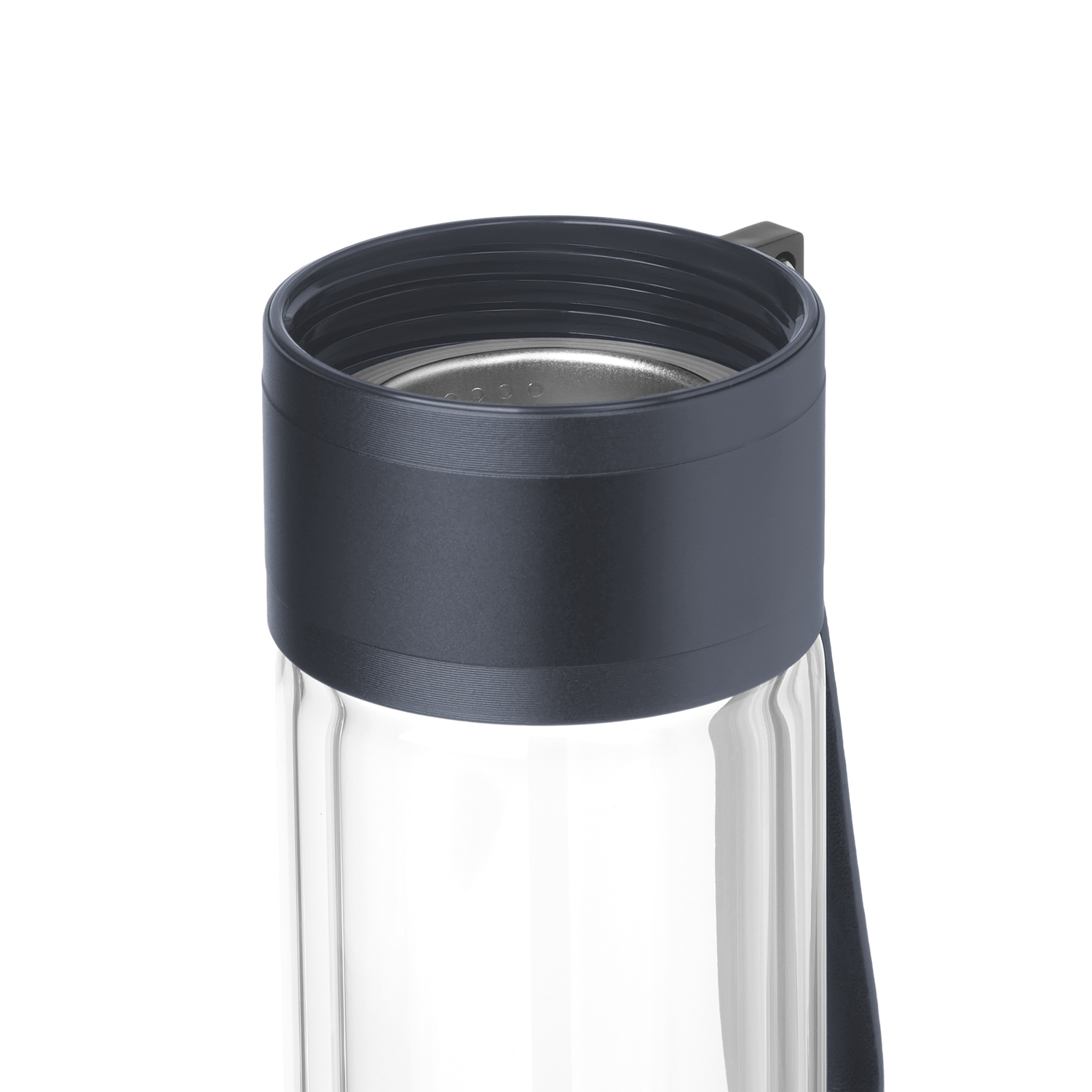 Бутылка стеклянная с двойными стенками Терсо (Terso), синяя