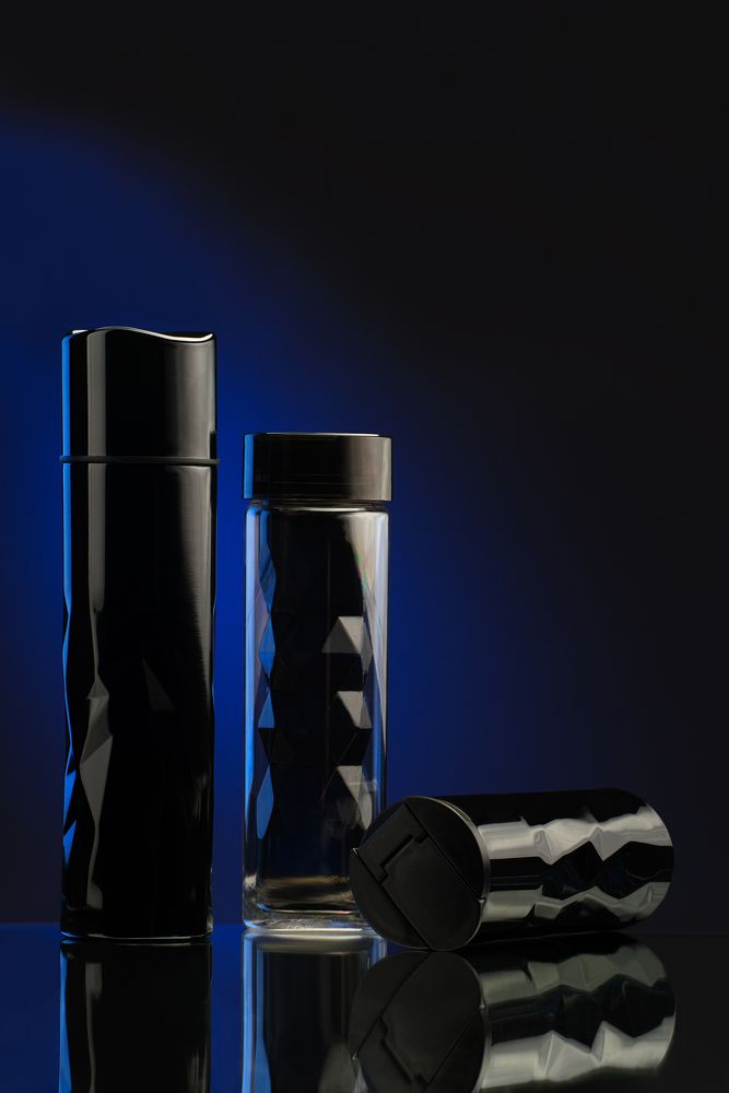 Бутылка для воды Gems Black Morion фото на сайте Print Logo.