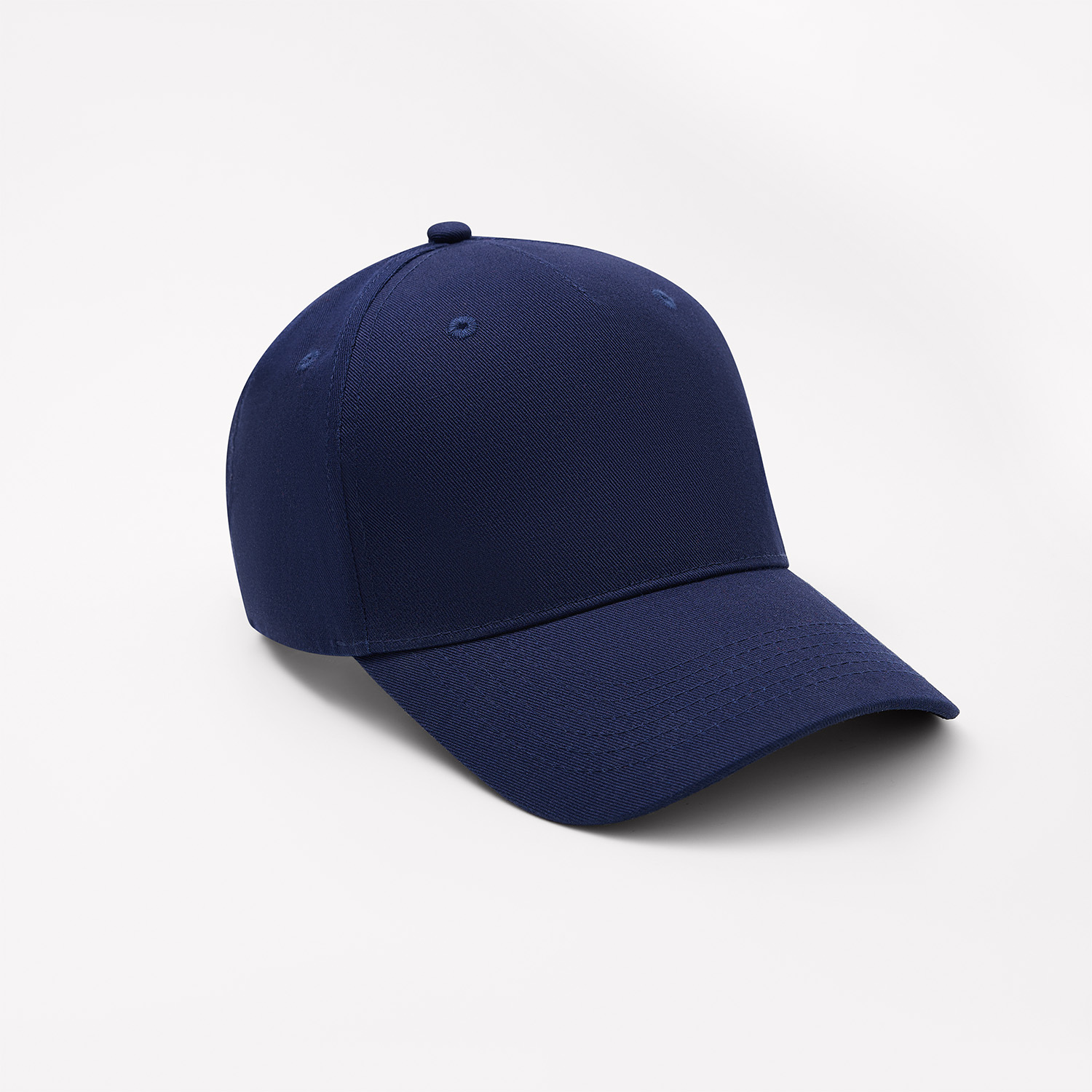 Бейсболка Фит, 5 клиньев, белый с логотипом Portobello Верхняя одежда | Print Logo