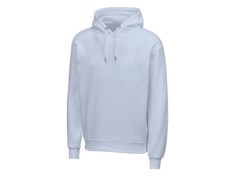 Толстовка с капюшоном оверсайз Lisbon унисекс, небесно-голубой